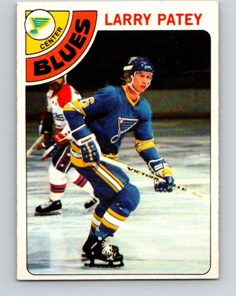 1978-79 O-Pee-Chee #8 Larry Patey  St. Louis Blues  V20879