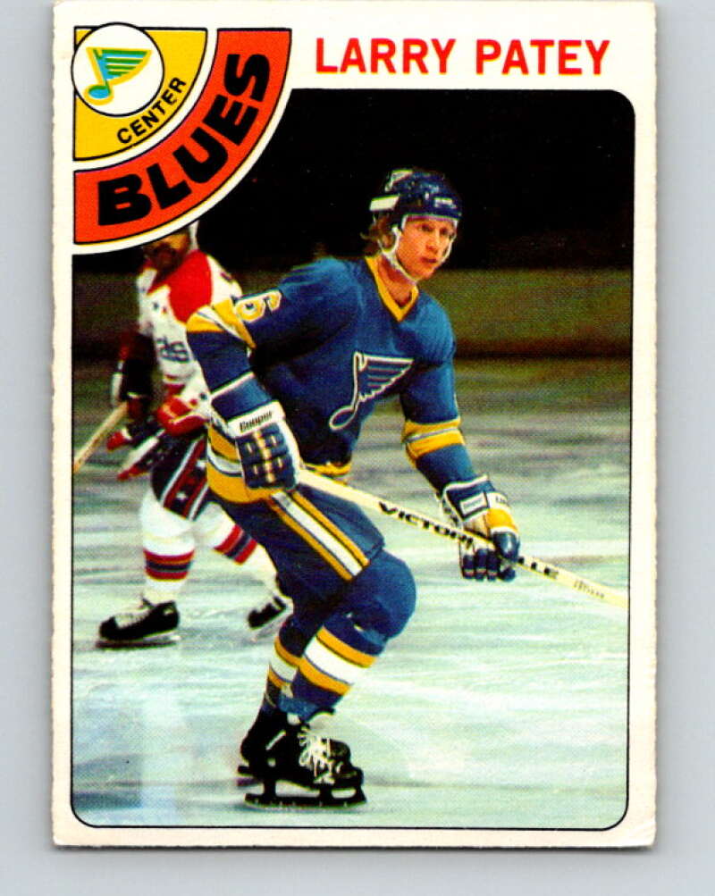 1978-79 O-Pee-Chee #8 Larry Patey  St. Louis Blues  V20882