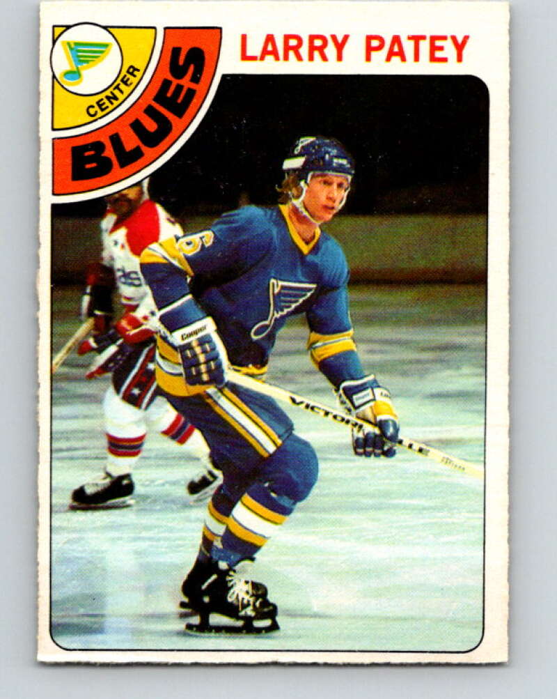 1978-79 O-Pee-Chee #8 Larry Patey  St. Louis Blues  V20883