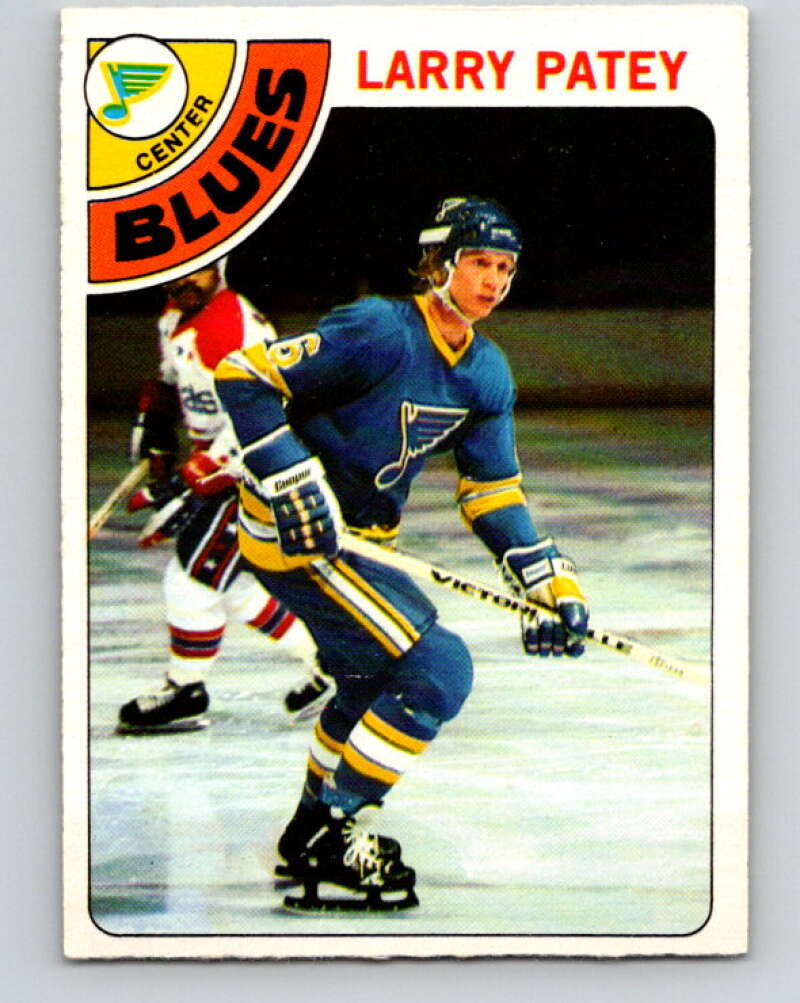1978-79 O-Pee-Chee #8 Larry Patey  St. Louis Blues  V20884