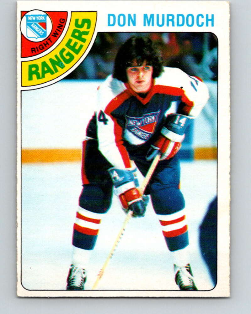 1978-79 O-Pee-Chee #11 Don Murdoch  New York Rangers  V20911