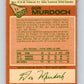 1978-79 O-Pee-Chee #11 Don Murdoch  New York Rangers  V20913