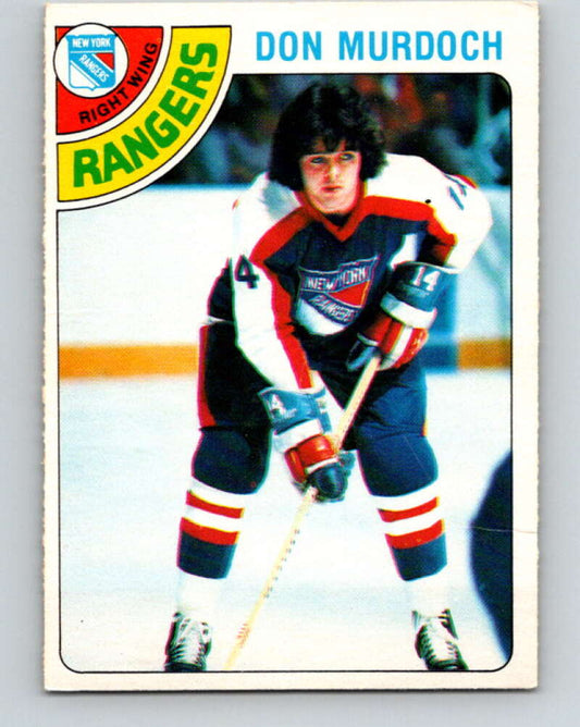 1978-79 O-Pee-Chee #11 Don Murdoch  New York Rangers  V20921