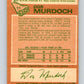 1978-79 O-Pee-Chee #11 Don Murdoch  New York Rangers  V20921