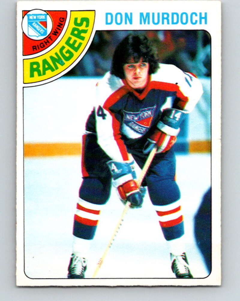 1978-79 O-Pee-Chee #11 Don Murdoch  New York Rangers  V20925