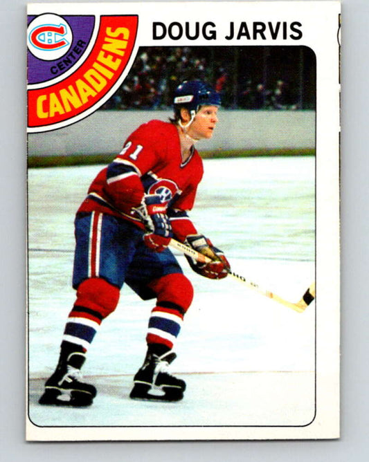 1978-79 O-Pee-Chee #13 Doug Jarvis  Montreal Canadiens  V20952