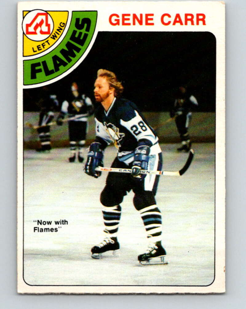 1978-79 O-Pee-Chee #14 Gene Carr  Atlanta Flames  V20953
