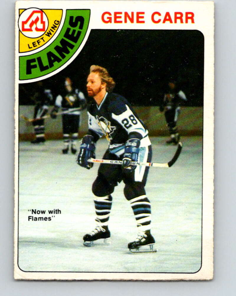 1978-79 O-Pee-Chee #14 Gene Carr  Atlanta Flames  V20955