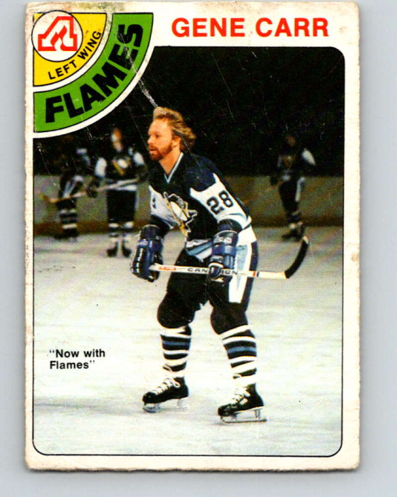 1978-79 O-Pee-Chee #14 Gene Carr  Atlanta Flames  V20956