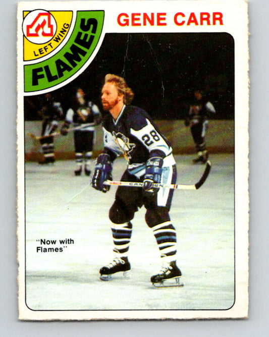 1978-79 O-Pee-Chee #14 Gene Carr  Atlanta Flames  V20958