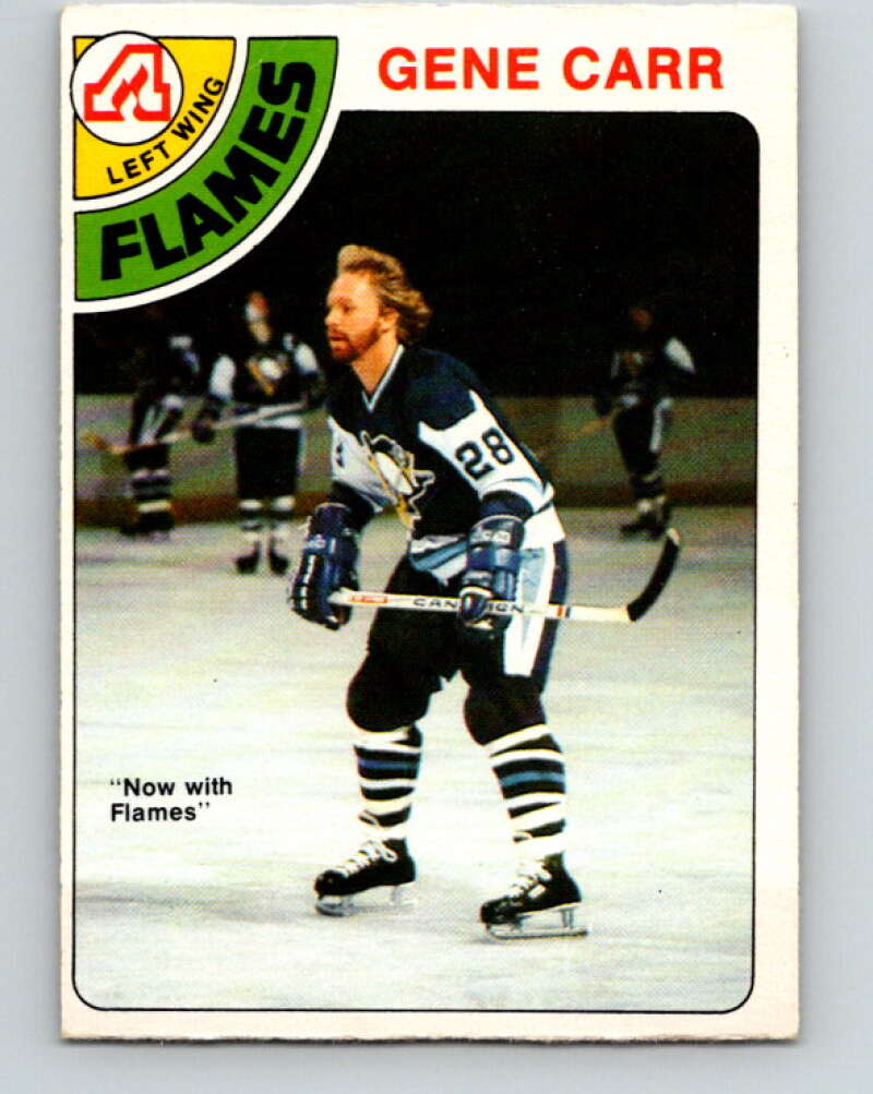 1978-79 O-Pee-Chee #14 Gene Carr  Atlanta Flames  V20960