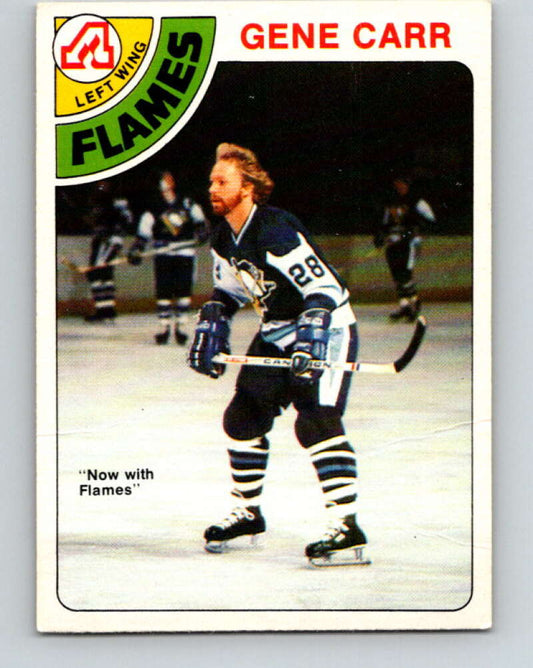 1978-79 O-Pee-Chee #14 Gene Carr  Atlanta Flames  V20962