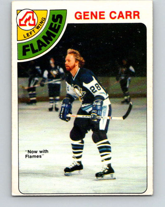 1978-79 O-Pee-Chee #14 Gene Carr  Atlanta Flames  V20963