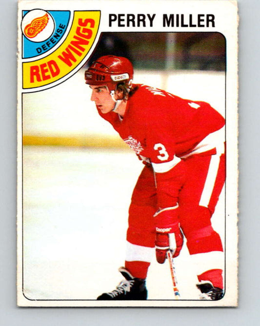 1978-79 O-Pee-Chee #16 Perry Miller  Detroit Red Wings  V20977