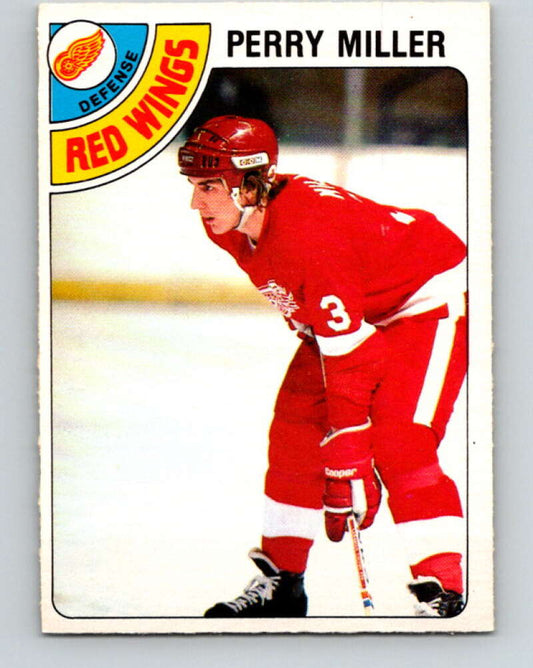 1978-79 O-Pee-Chee #16 Perry Miller  Detroit Red Wings  V20980