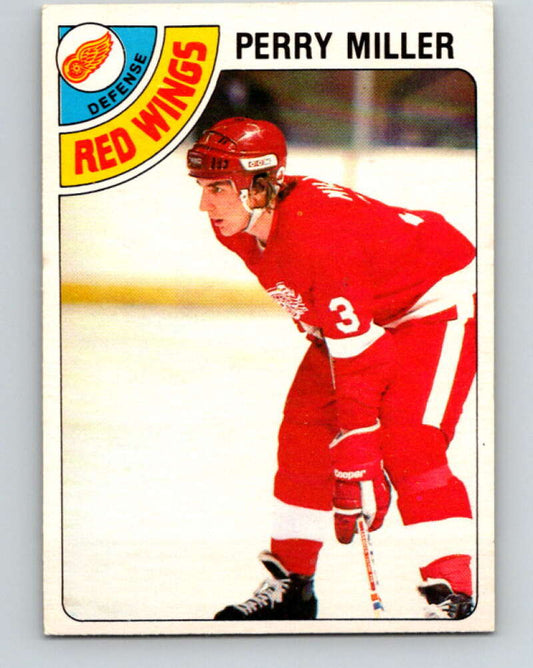 1978-79 O-Pee-Chee #16 Perry Miller  Detroit Red Wings  V20981