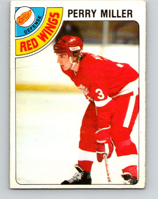 1978-79 O-Pee-Chee #16 Perry Miller  Detroit Red Wings  V20982