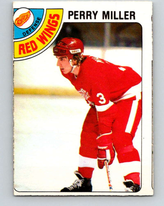 1978-79 O-Pee-Chee #16 Perry Miller  Detroit Red Wings  V20984