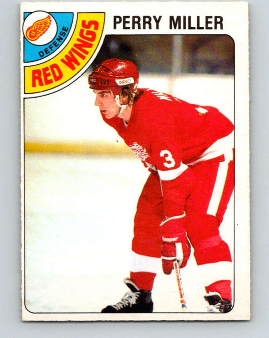1978-79 O-Pee-Chee #16 Perry Miller  Detroit Red Wings  V20985