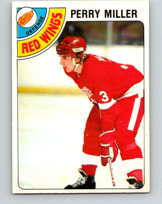 1978-79 O-Pee-Chee #16 Perry Miller  Detroit Red Wings  V20986