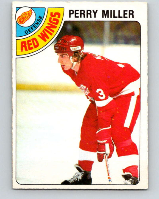 1978-79 O-Pee-Chee #16 Perry Miller  Detroit Red Wings  V20987