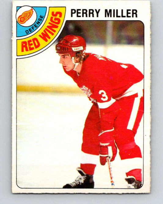 1978-79 O-Pee-Chee #16 Perry Miller  Detroit Red Wings  V20989