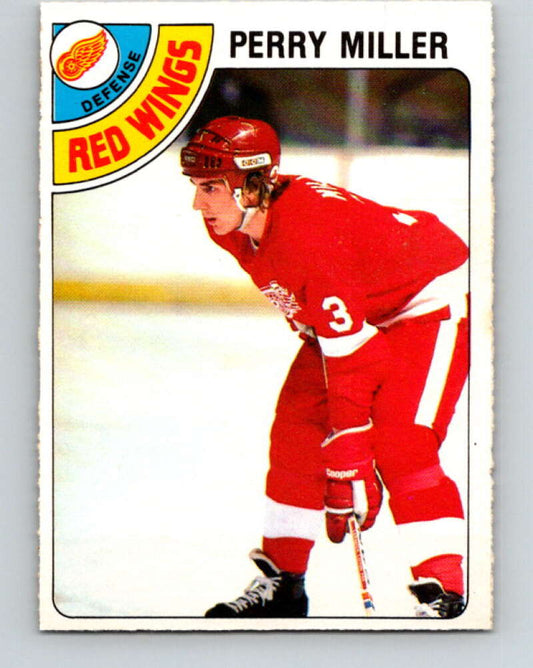 1978-79 O-Pee-Chee #16 Perry Miller  Detroit Red Wings  V20990
