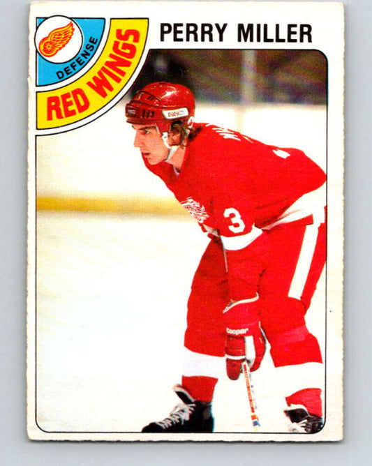 1978-79 O-Pee-Chee #16 Perry Miller  Detroit Red Wings  V20991
