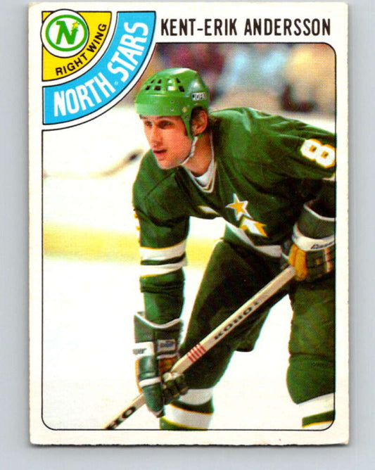 1978-79 O-Pee-Chee #17 Kent-Erik Andersson RC Rookie Minnesota  V20993