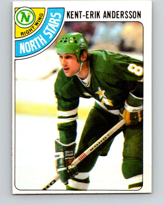 1978-79 O-Pee-Chee #17 Kent-Erik Andersson RC Rookie Minnesota  V20994