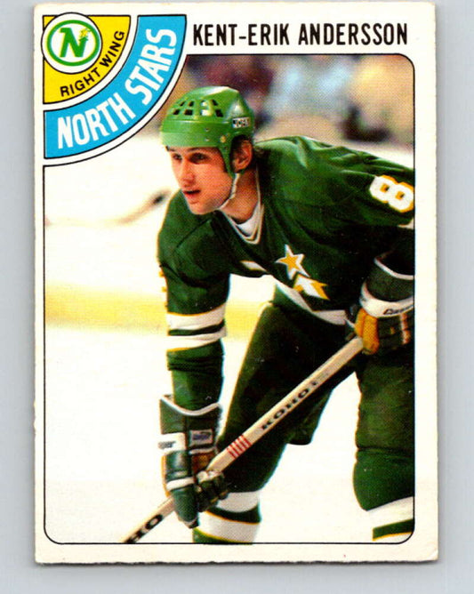 1978-79 O-Pee-Chee #17 Kent-Erik Andersson RC Rookie Minnesota  V20997