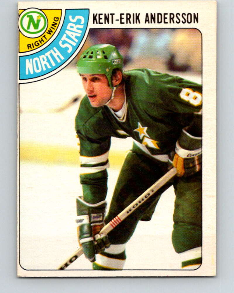 1978-79 O-Pee-Chee #17 Kent-Erik Andersson RC Rookie Minnesota  V20998