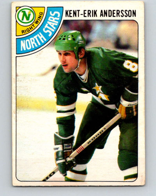 1978-79 O-Pee-Chee #17 Kent-Erik Andersson RC Rookie Minnesota  V20999