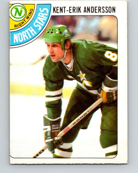 1978-79 O-Pee-Chee #17 Kent-Erik Andersson RC Rookie Minnesota  V21000