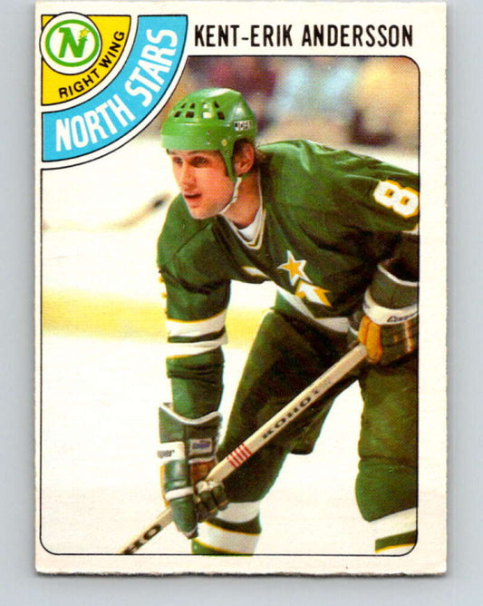 1978-79 O-Pee-Chee #17 Kent-Erik Andersson RC Rookie Minnesota  V21001