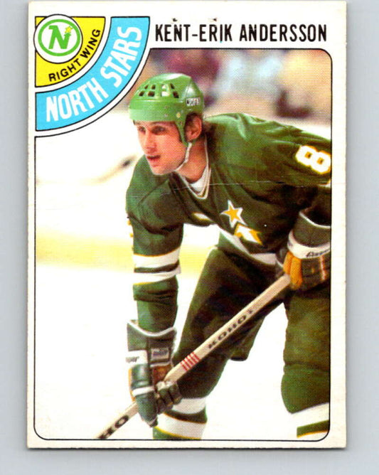 1978-79 O-Pee-Chee #17 Kent-Erik Andersson RC Rookie Minnesota  V21002