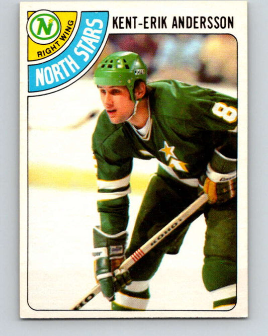 1978-79 O-Pee-Chee #17 Kent-Erik Andersson RC Rookie Minnesota  V21003