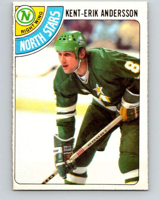 1978-79 O-Pee-Chee #17 Kent-Erik Andersson RC Rookie Minnesota  V21004