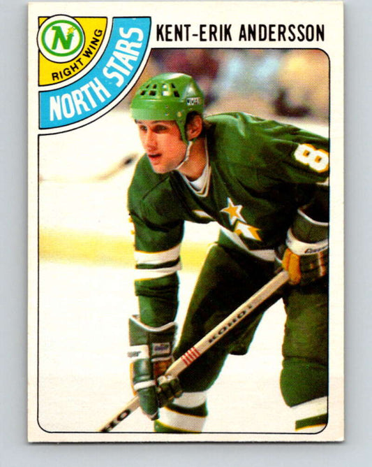 1978-79 O-Pee-Chee #17 Kent-Erik Andersson RC Rookie Minnesota  V21005