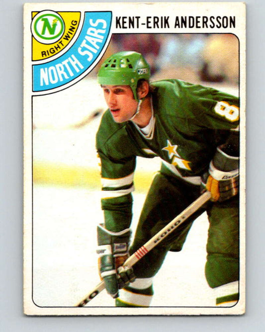1978-79 O-Pee-Chee #17 Kent-Erik Andersson RC Rookie Minnesota  V21007