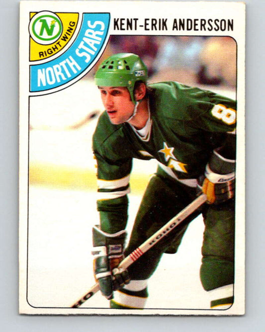 1978-79 O-Pee-Chee #17 Kent-Erik Andersson RC Rookie Minnesota  V21008