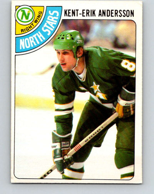 1978-79 O-Pee-Chee #17 Kent-Erik Andersson RC Rookie Minnesota  V21009