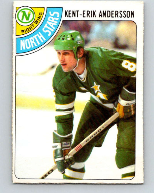 1978-79 O-Pee-Chee #17 Kent-Erik Andersson RC Rookie Minnesota  V21010