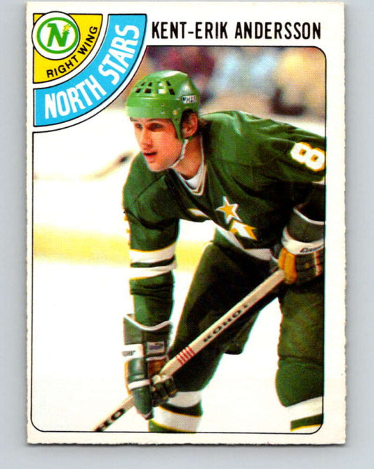 1978-79 O-Pee-Chee #17 Kent-Erik Andersson RC Rookie Minnesota  V21011