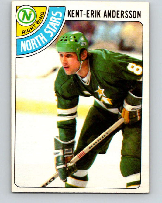 1978-79 O-Pee-Chee #17 Kent-Erik Andersson RC Rookie Minnesota  V21013