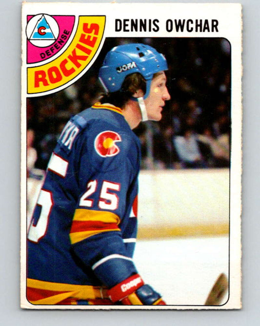1978-79 O-Pee-Chee #19 Dennis Owchar  Colorado Rockies  V21033