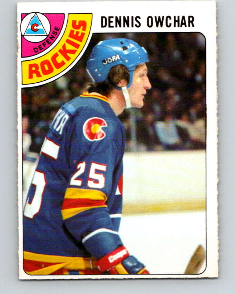 1978-79 O-Pee-Chee #19 Dennis Owchar  Colorado Rockies  V21044