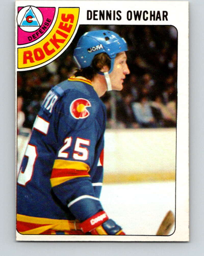 1978-79 O-Pee-Chee #19 Dennis Owchar  Colorado Rockies  V21045