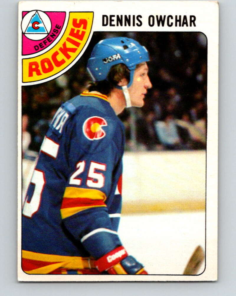 1978-79 O-Pee-Chee #19 Dennis Owchar  Colorado Rockies  V21046