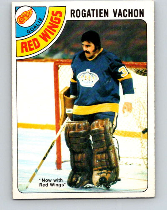 1978-79 O-Pee-Chee #20 Rogie Vachon  Detroit Red Wings  V21049